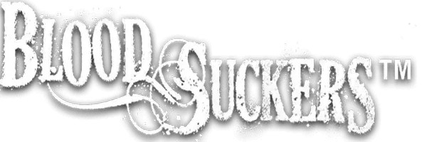 Blood Suckers online game logo by NetEnt on blazespins.eu.com