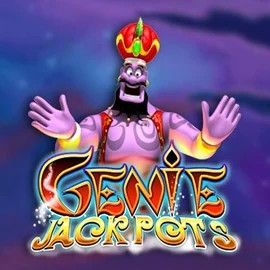 Genie Jackpots by Blueprint Gaming, showcased at blazespins.eu.com – game logo