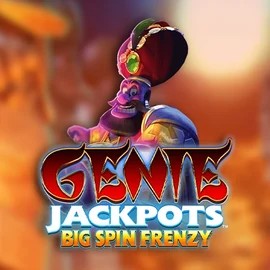 Genie Jackpots: Big Spin Frenzy casino game by Blueprint Gaming – featured logo at Blaze Spins Casino