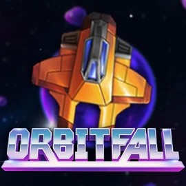 Orbitfall logo by ELK Studios Blaze Spins Casino