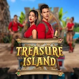 Treasure Island game by Pragmatic Play – logo hosted on Blaze Spins Casino