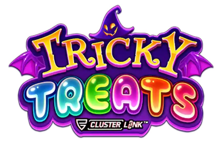 Tricky Treats online game logo by Push Gaming on blazespins.eu.com